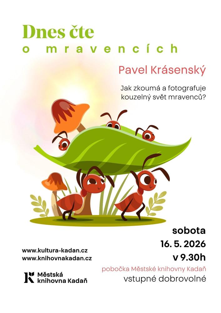 DNES ČTE - o mravencích